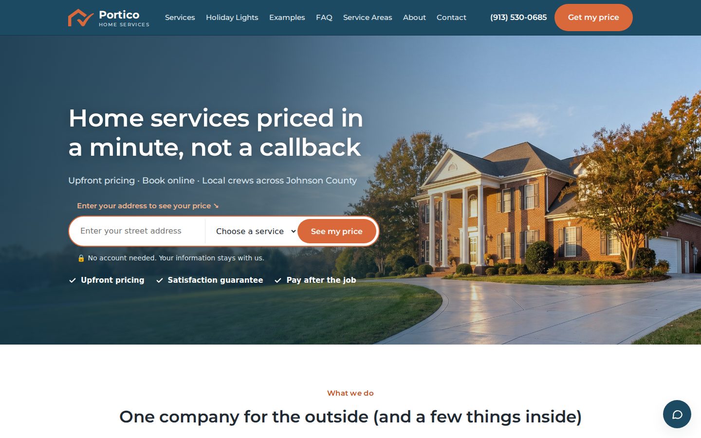 Portico Home Services: Instant Pricing & Booking